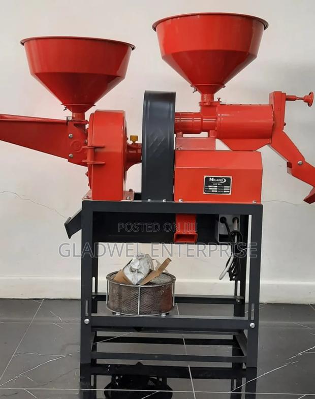 Milano Rice Miller Capacity 150kg/Hr