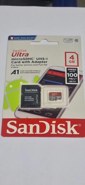 4GB Memory Card Microsd Card With Memory Reader Adapter - thumbnail 2