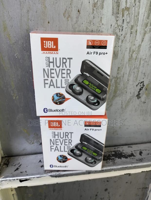 New JBL F9 Bluetooth Earbuds