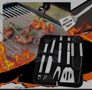 5pc BBQ Grill Tools Set