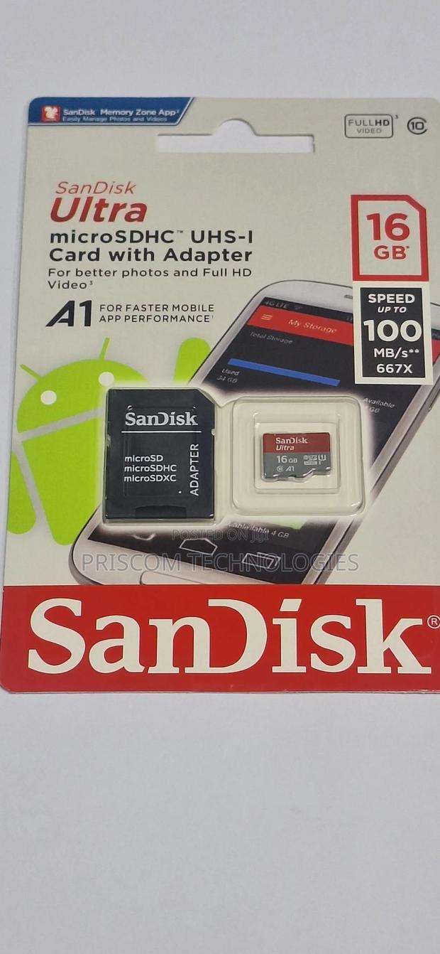 16GB Memory Card Microsd Card With Memory Reader Adapter - main view