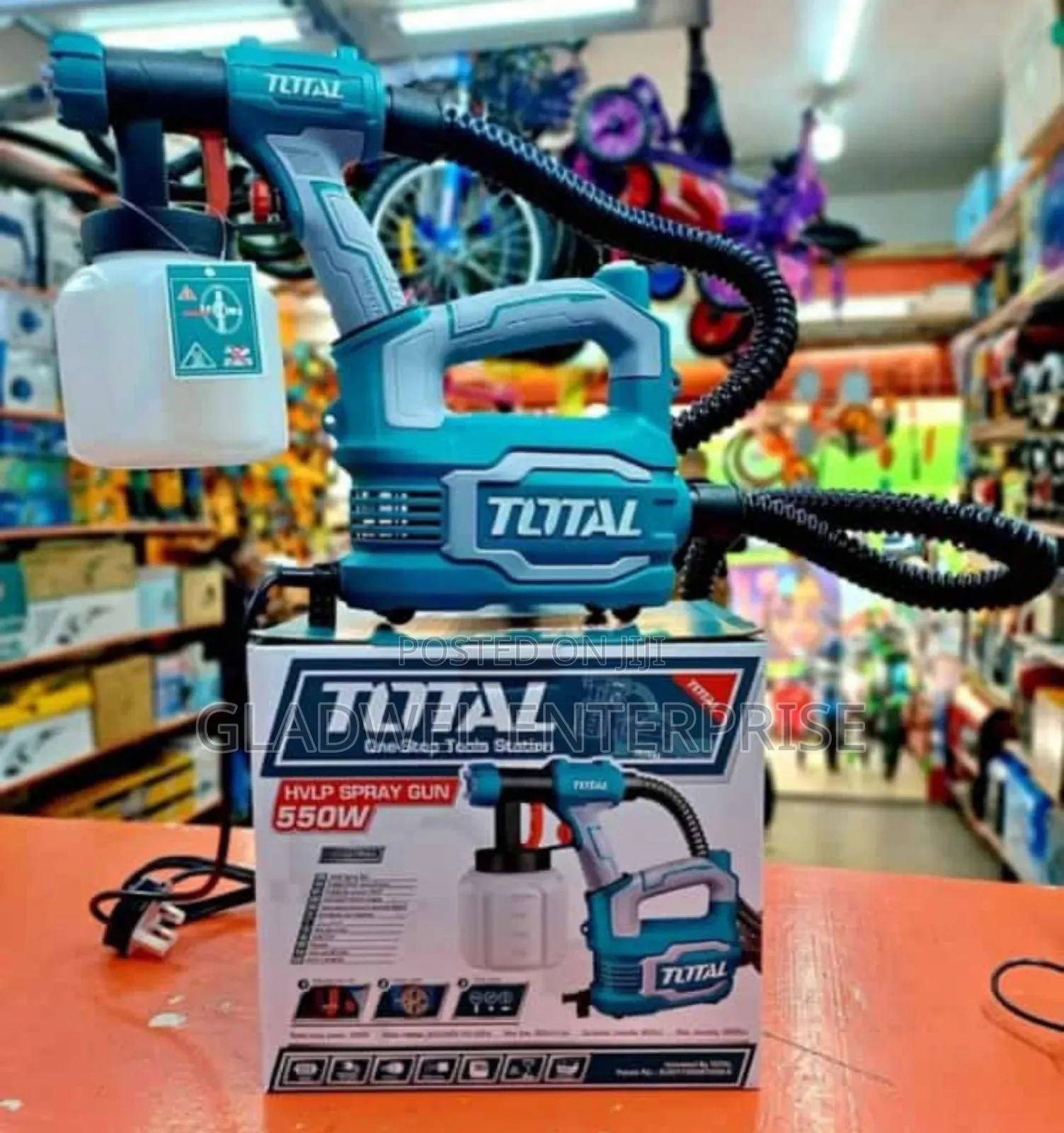 Total Electric Paint Sprayer With Pipe