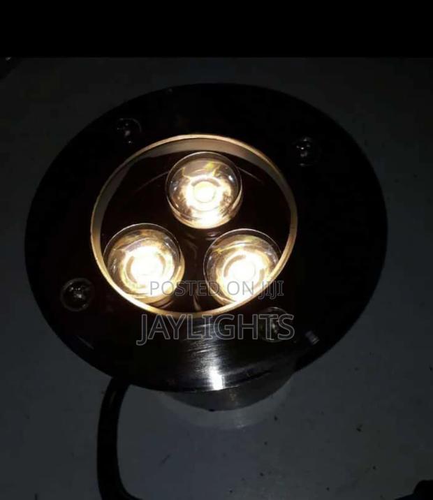 Utdoor Waterproof Recessed Floor Round Led Deck Garden - main view