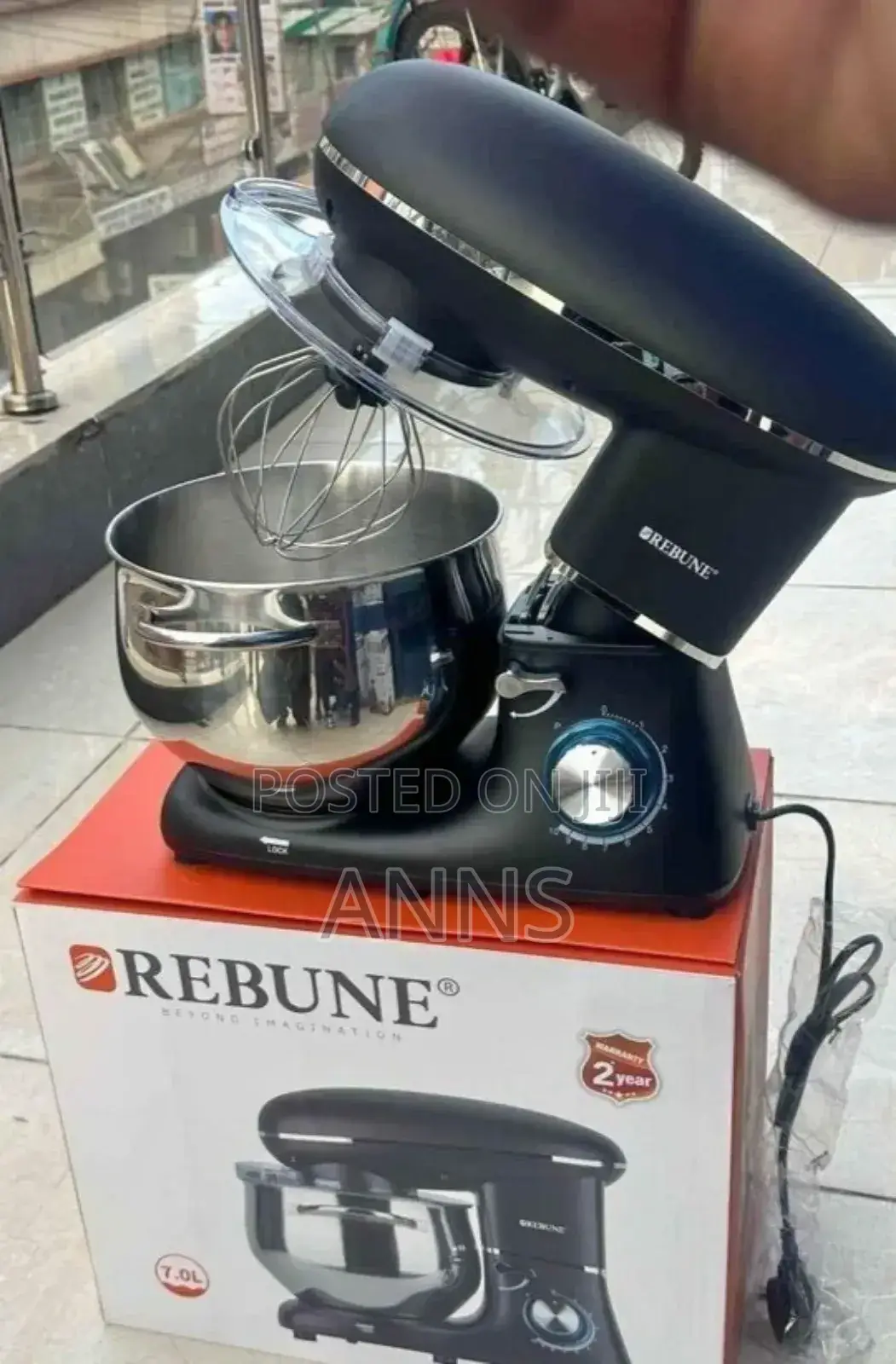 Rebune 7L Excellent Powerful Stand Mixer
