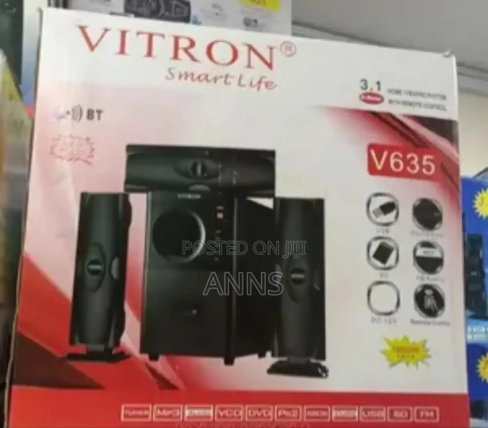 Vitron Woofer 3.1 With Bluetooth