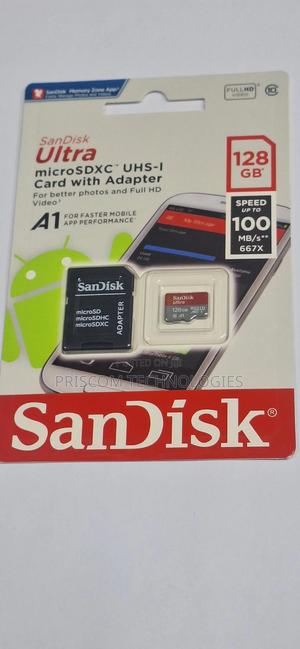 128GB Memory Card Microsd Card With Memory Reader Adapter - main view