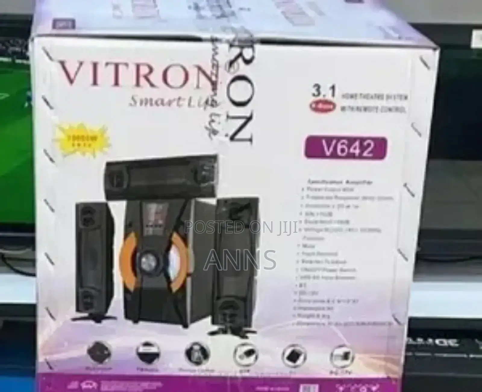 Vitron 3.1CH ~ V642 Amazing Woofer