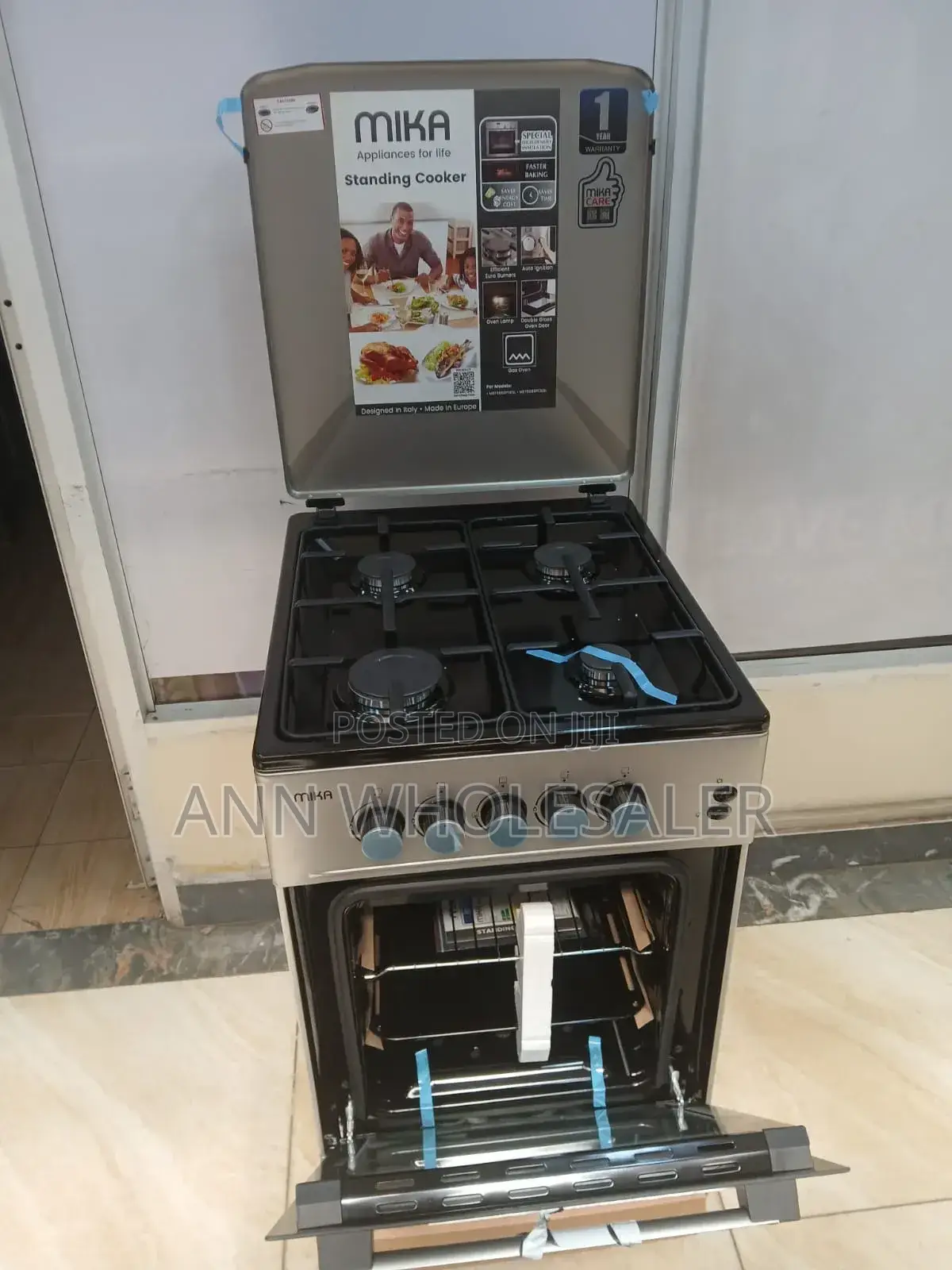 Mika Full Gas Standing Cooker 50 by 60