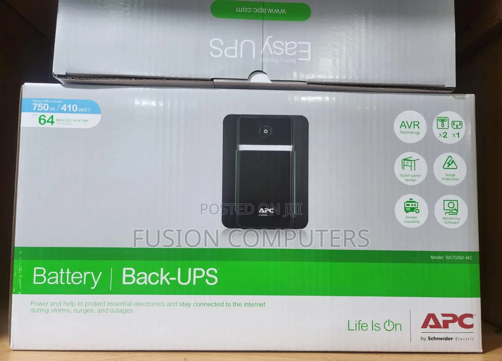 APC Backup UPS 750va, 230V, Avr,