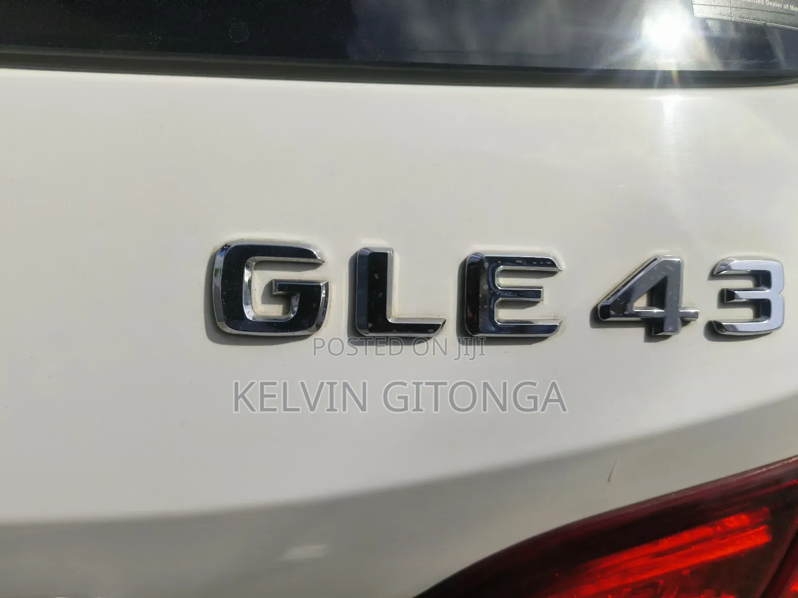 Mercedes-Benz GLE-Class 2016 White