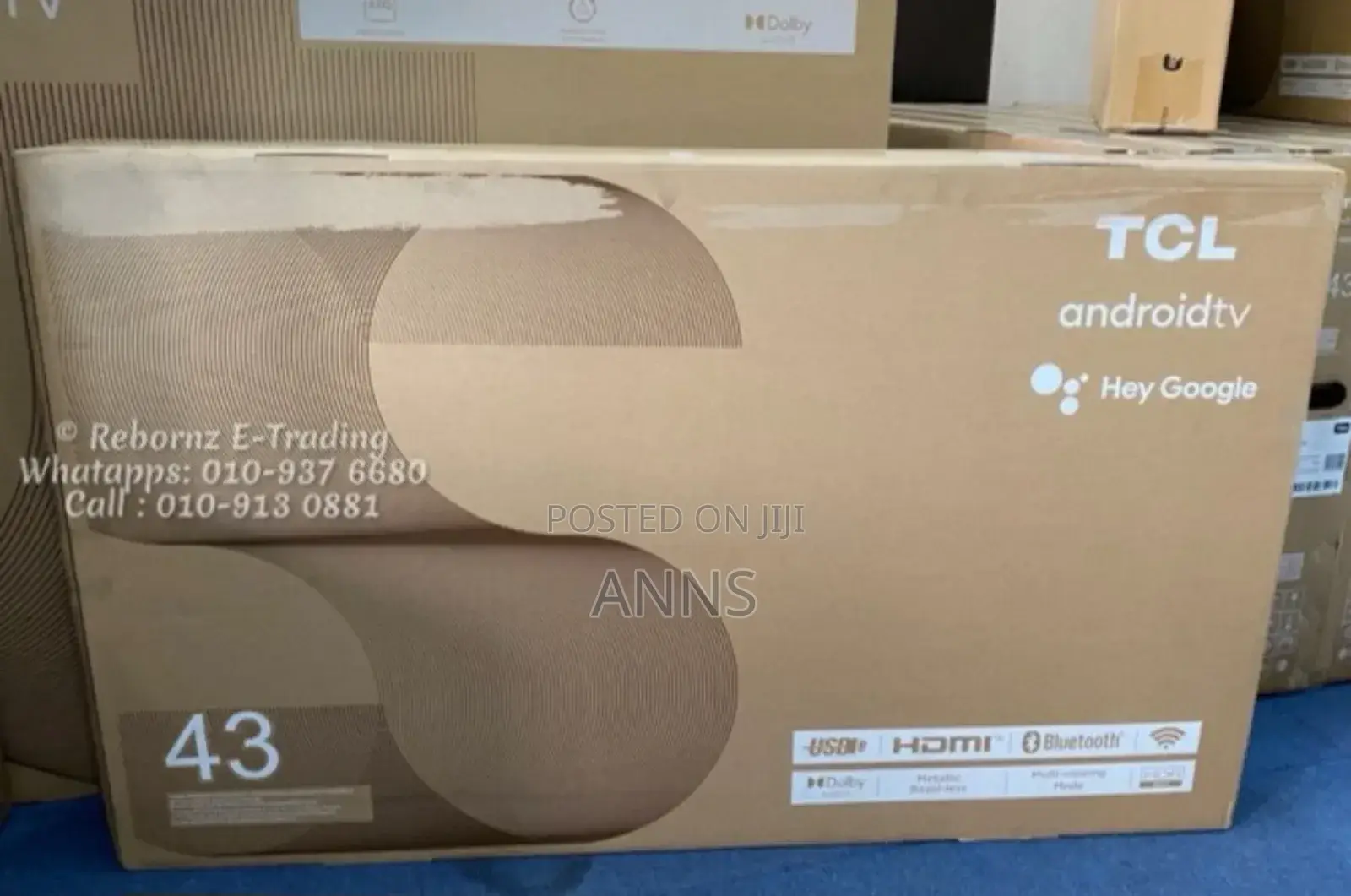 TCL 43 Inch Android S54A Television