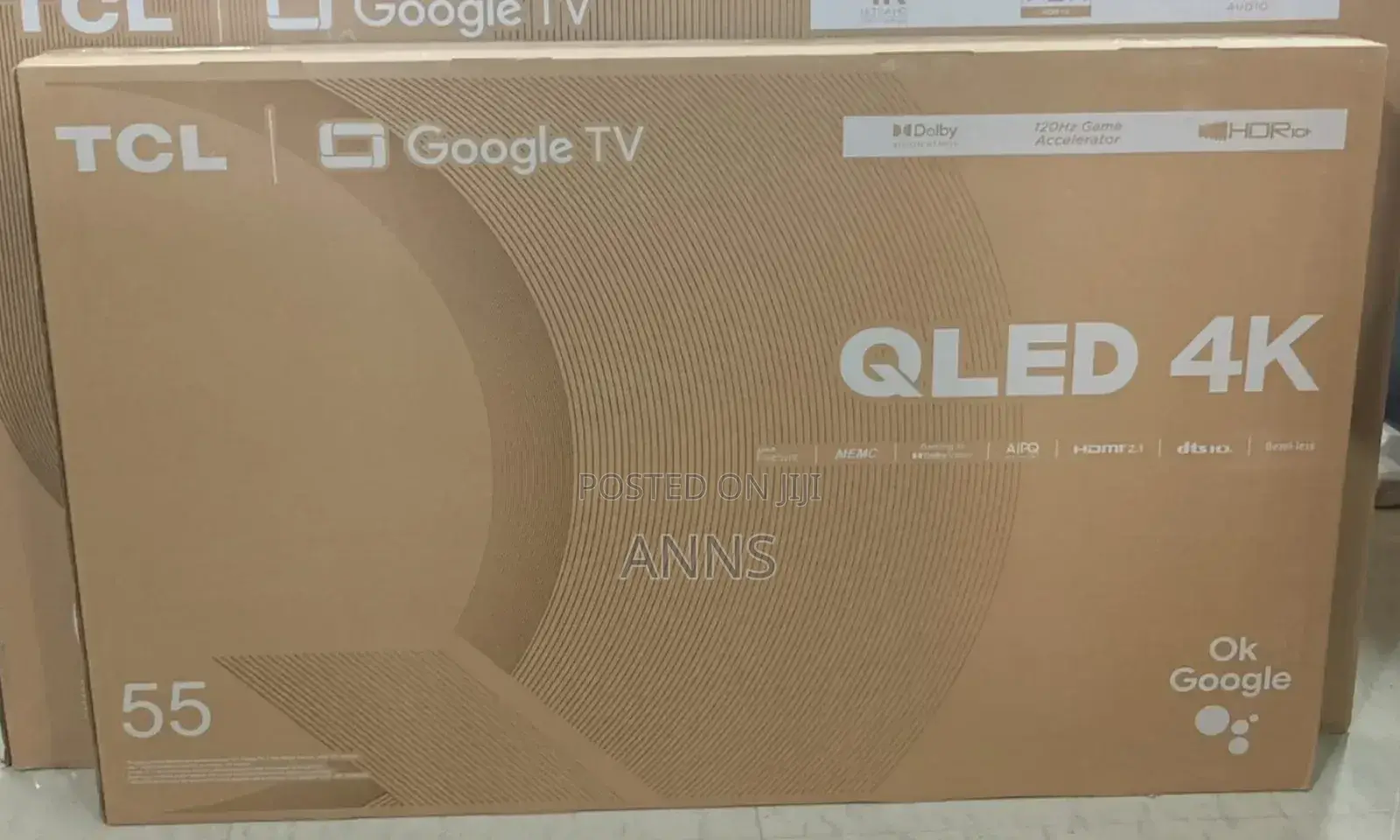 TCL Qled 55" - Frameless Tv