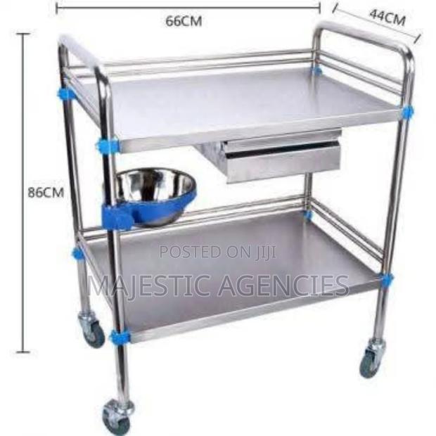 Aluminim Dressing Trolley - main view