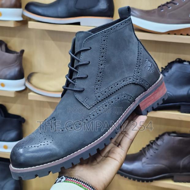 Genuine Suede Leather Timberland Casual Official Boot - thumbnail 4