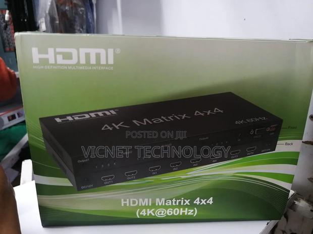 4 by 4 HDMI MATRIX ( at 60hz) - main view