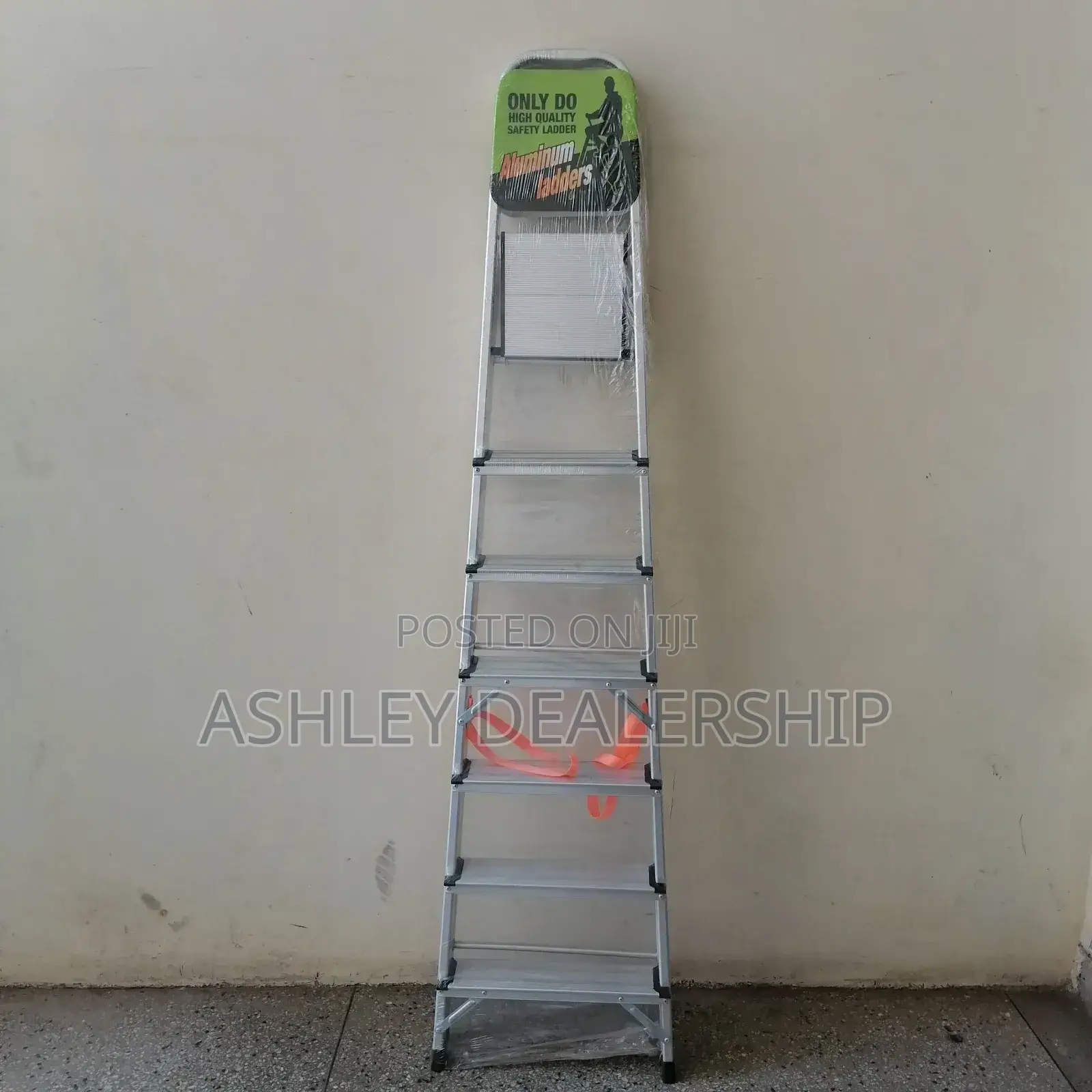 A-Type Aluminum Ladder 7 Steps Household