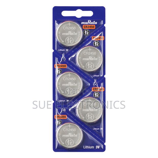 Murata Cr2450 Button Cell Battery - Sold in Packs of 5 - main view