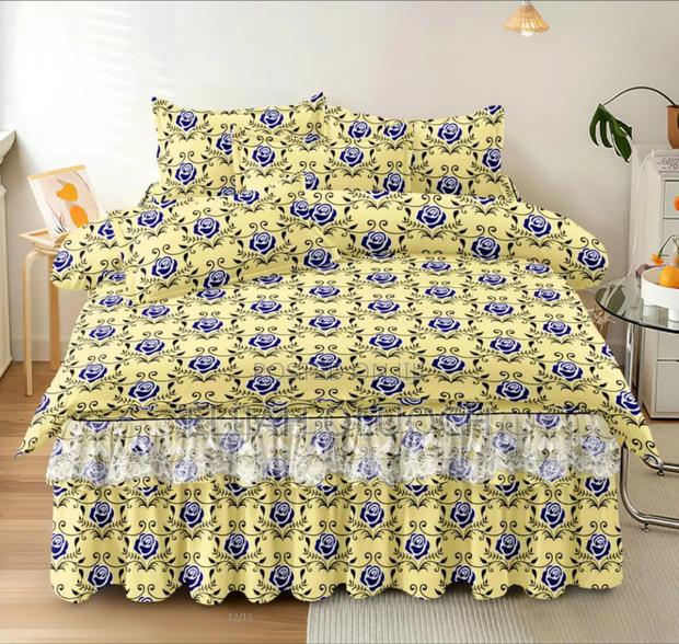 6pc Bedskirt Plus Bedsheet Combo Set* - thumbnail 2
