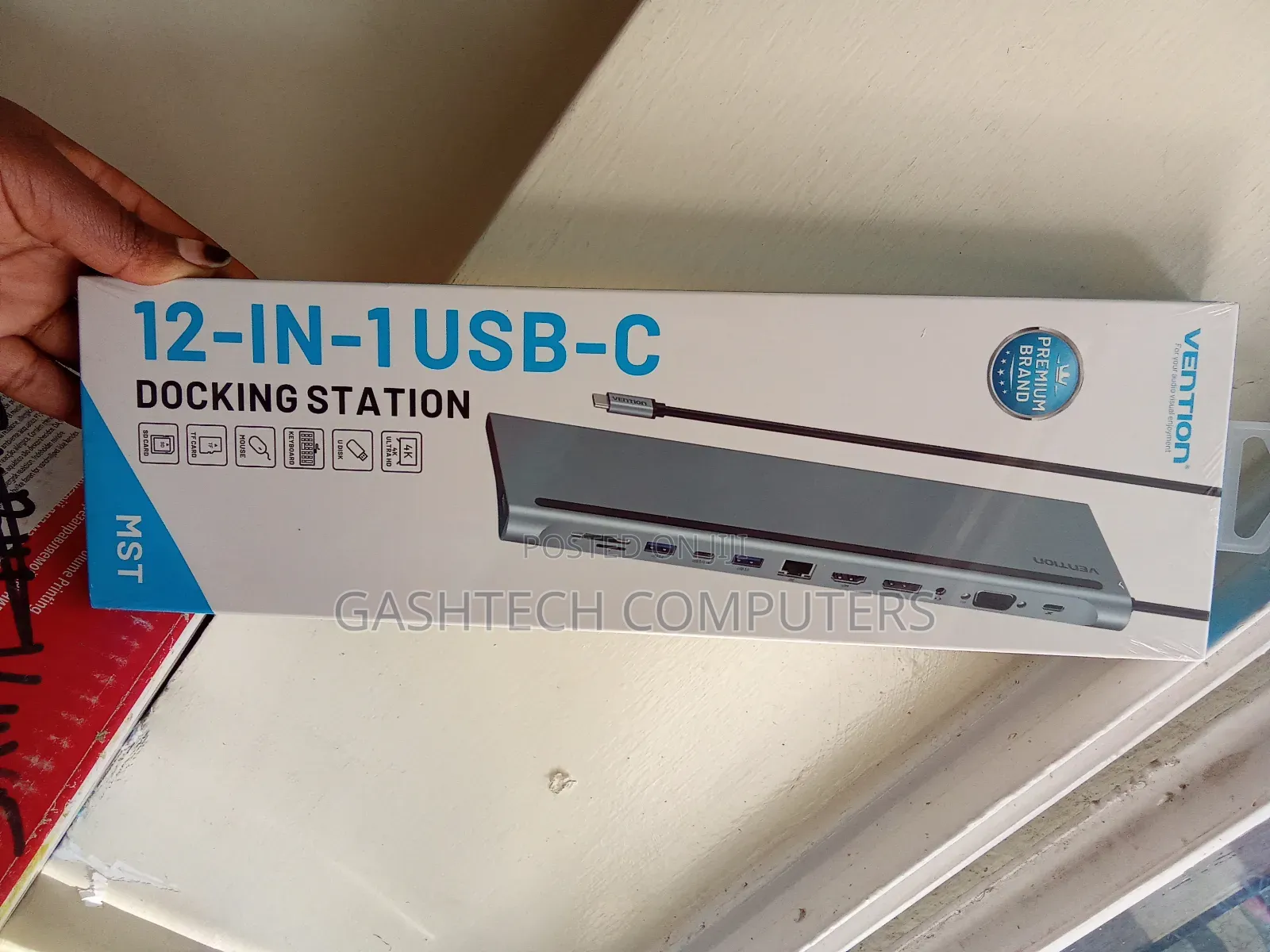 THS Vention 12-in-1 Usbc Docxking Station