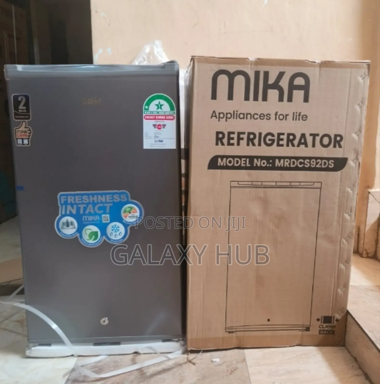Mika 92l Single Door Defrost Fridge (Mrdcs92ds)