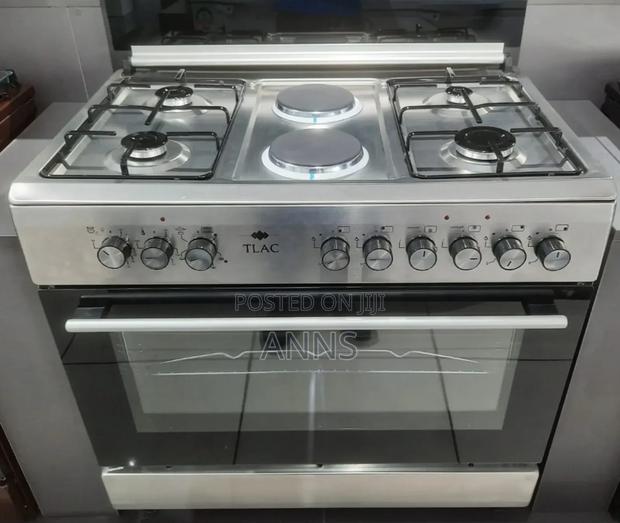 60*90 Tlac 4+2 Standing Cooker With Electric Oven