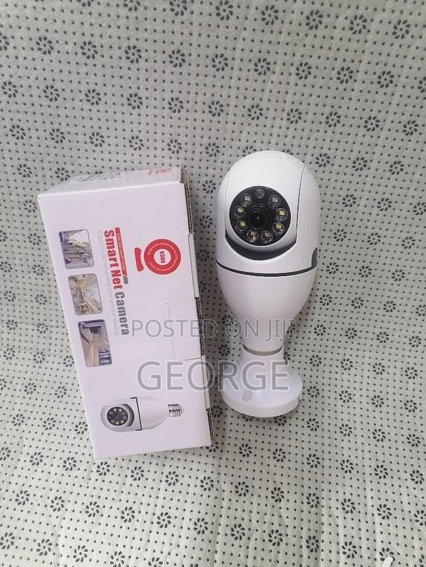 V380 Hot-Top Rotating Wifi Bulb PTZ Camera With Motion