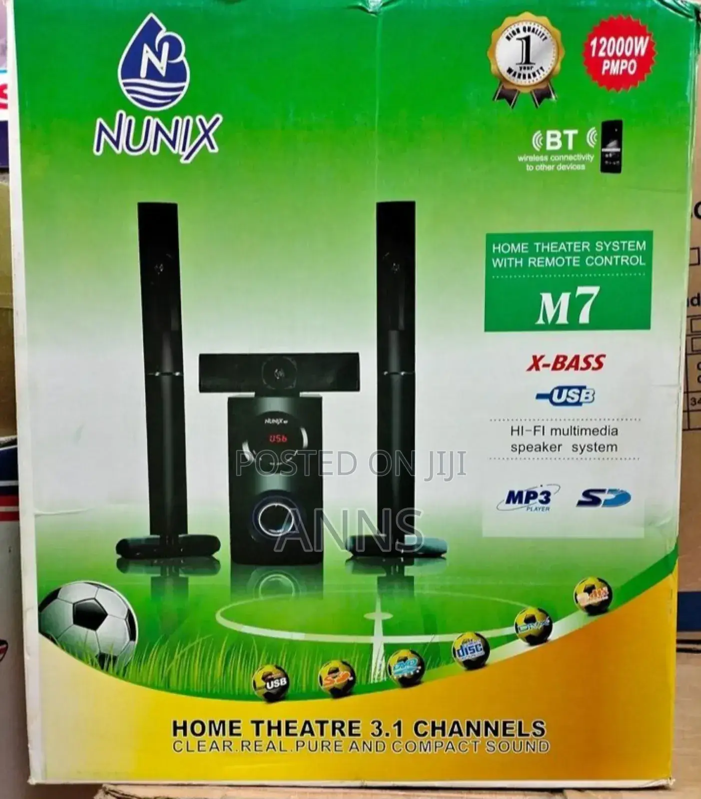Nunix NU-M7 3.1 Speaker System