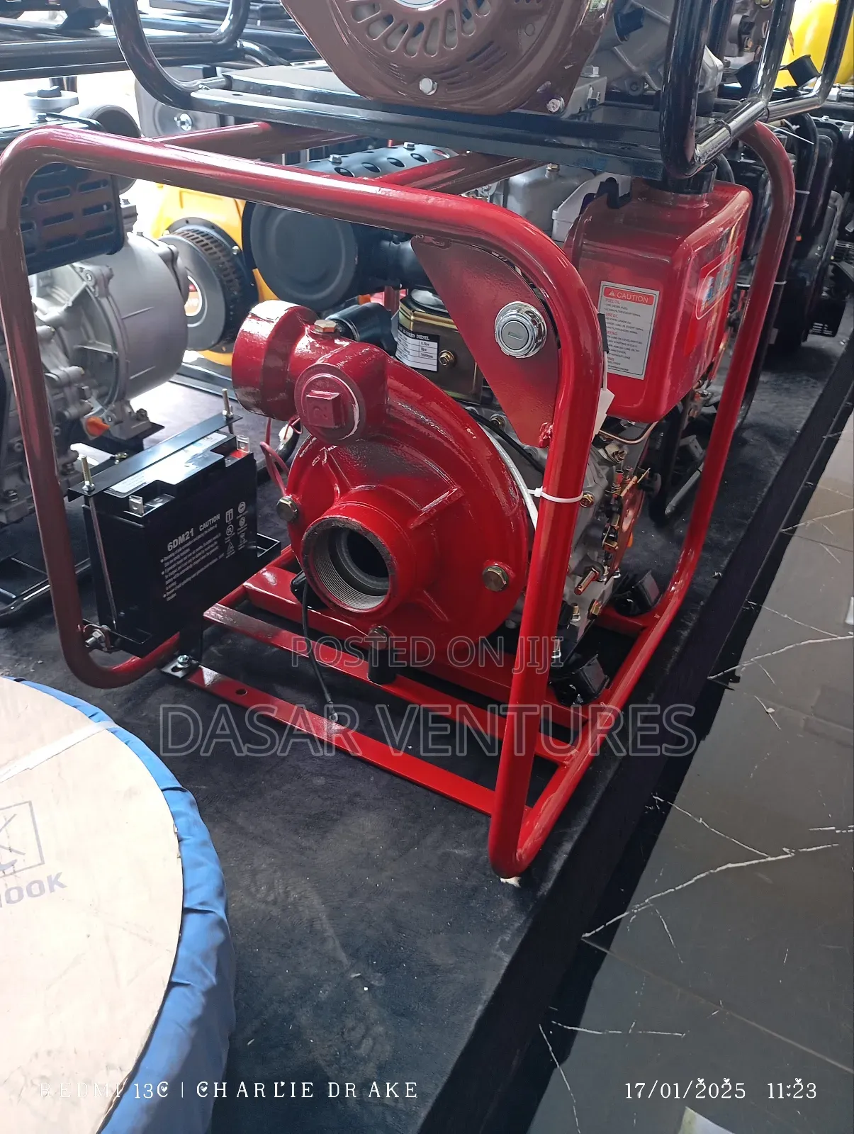 High Pressure Water Pump Aico 3" Key Start