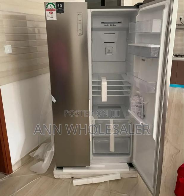 Hisense Sidebby Side Fridge With Dispenser Hisense - main view