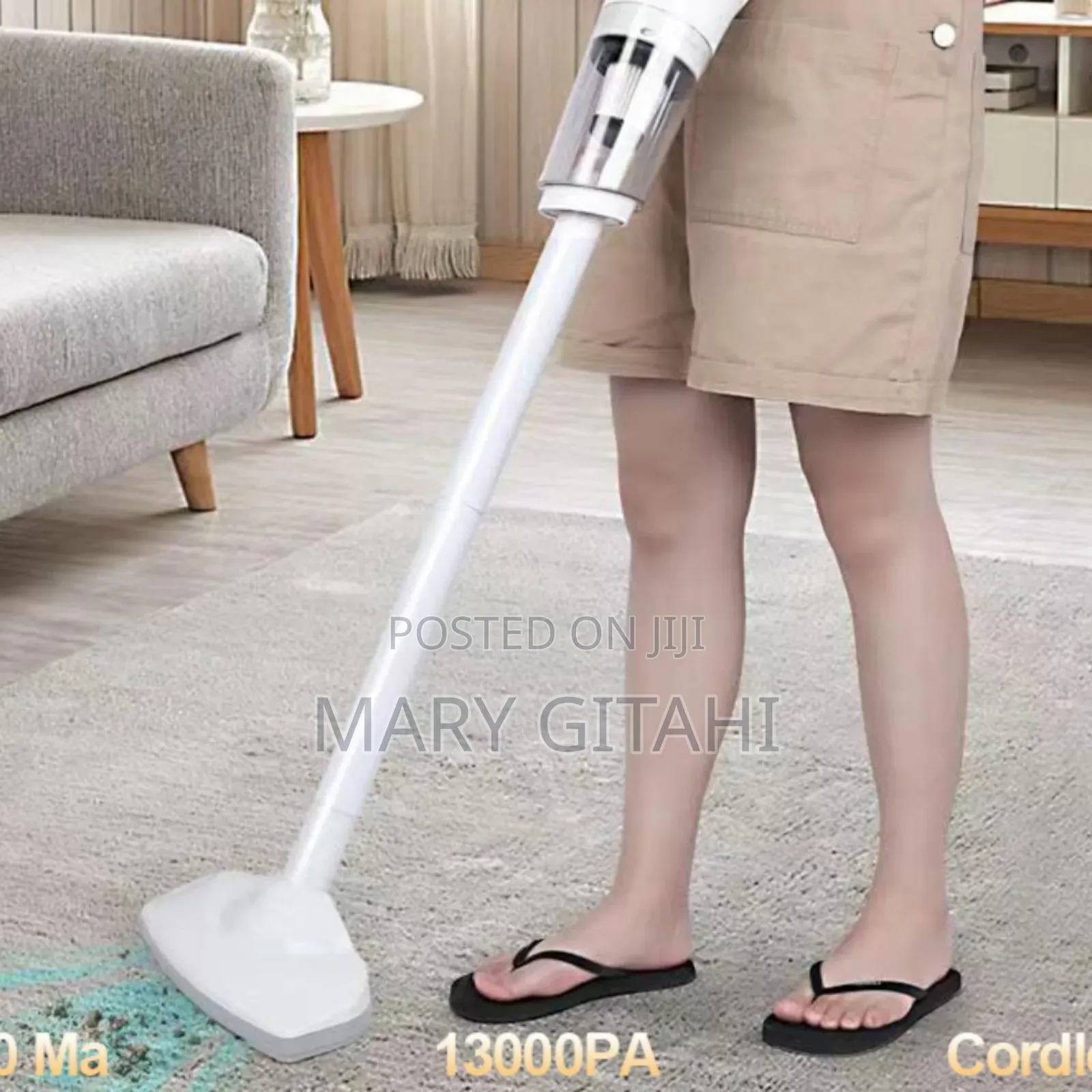Wireless Rechargeable Car/Home Vacuum Cleaner Portable