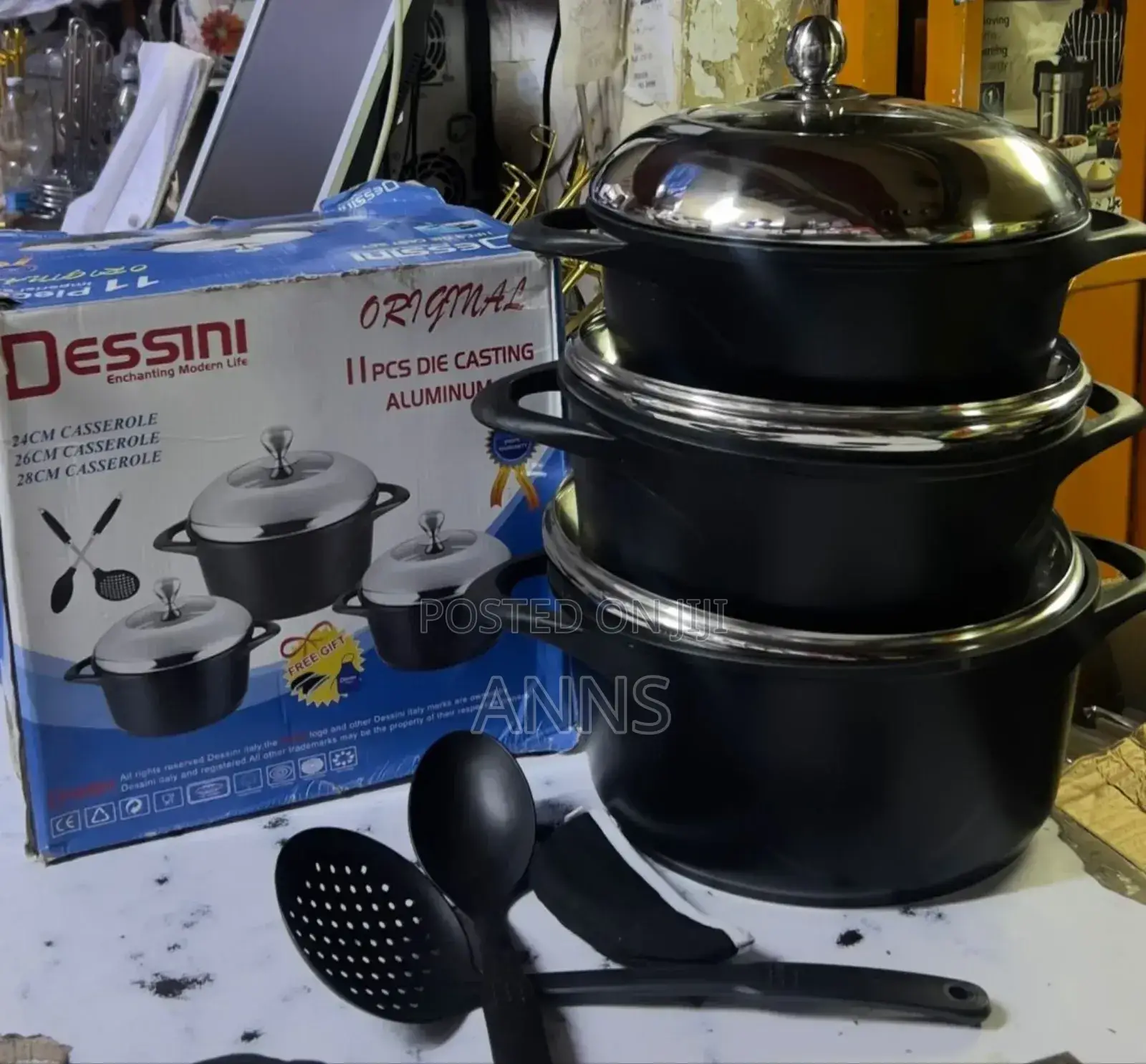 Dessini 10pc Non- Stick Heavy Cookware