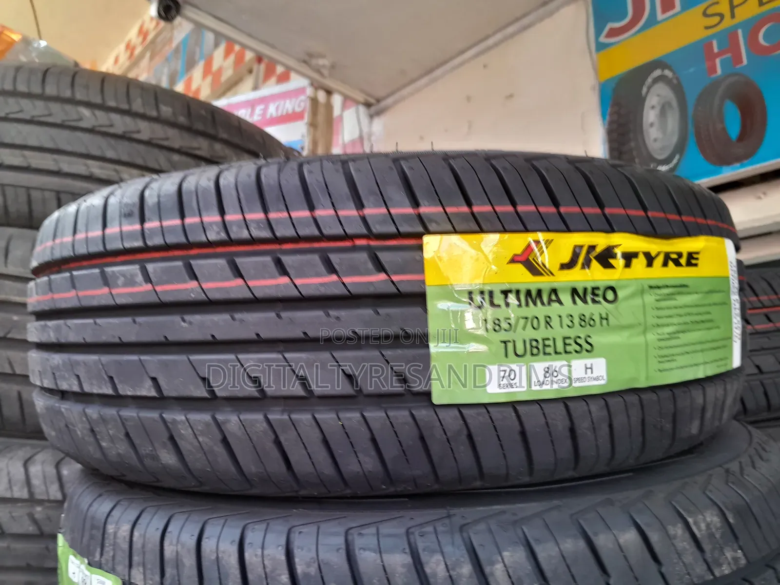 185/70r13 JK Tyres Made in India Brand New