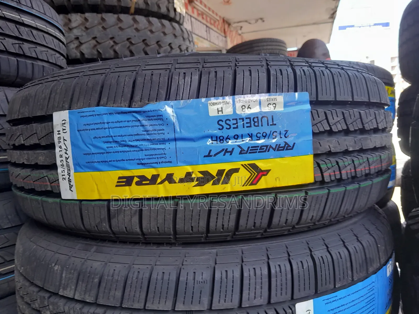 215/65r16 JK Tyres Brand New Made in India