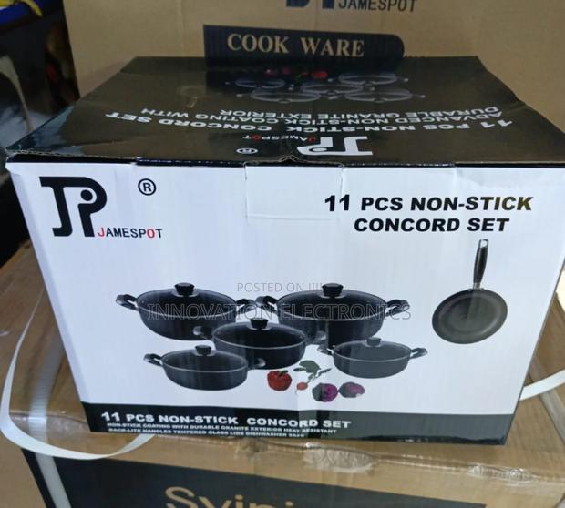 11 Pieces Jp Non Stick Cookware Set