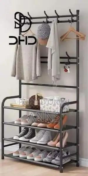 Shoe Rack With Hanger
