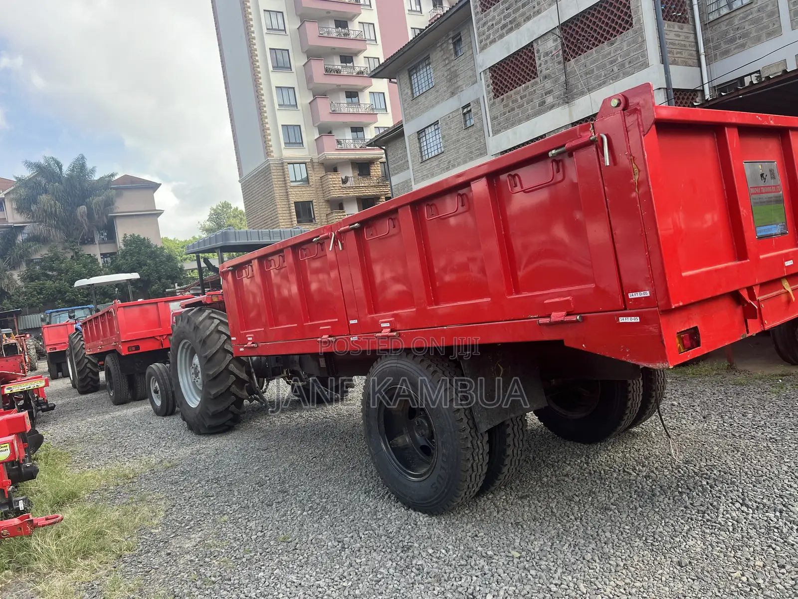 8 Tone Tipping Trailers
