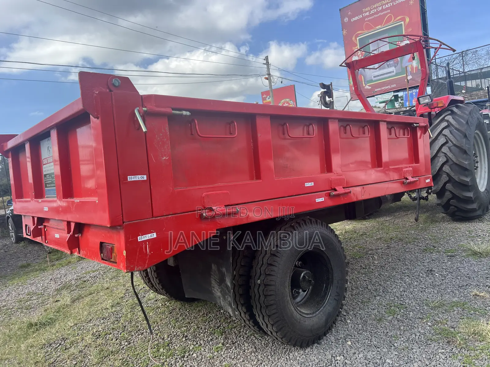 8 Tone Tipping Trailers
