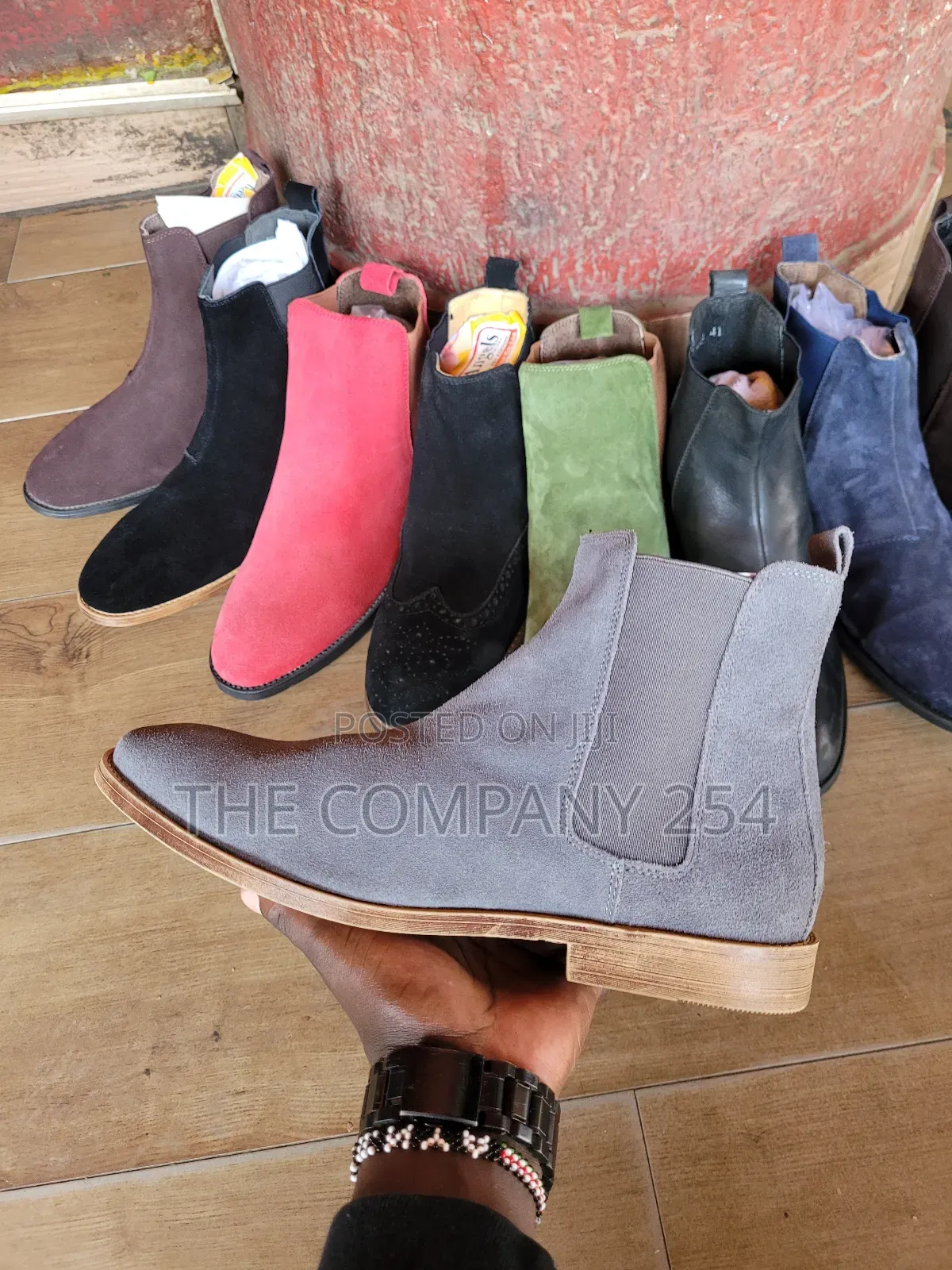 Mylo Handmade 100% Leather Designer Official Chelsea Boots