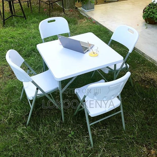 Home Chairs :Lifetime Polyethylene Folding Chair Pack - thumbnail 4