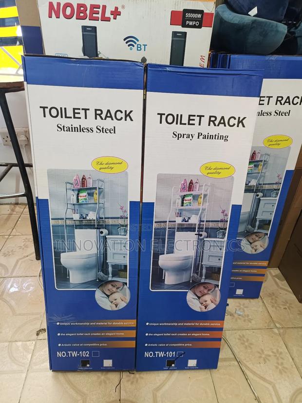 Spacious Toilet Rack - main view