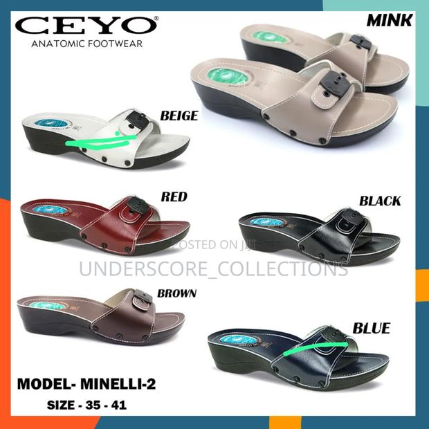 Ladies Executive Turkey Ceyo Open Shoes Flats