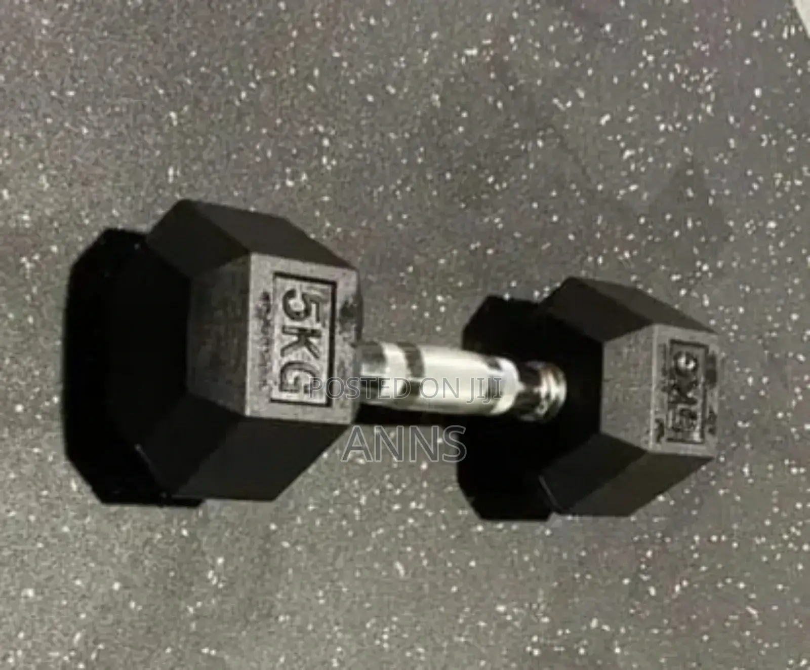 5kgs Hexagonal Dumbells