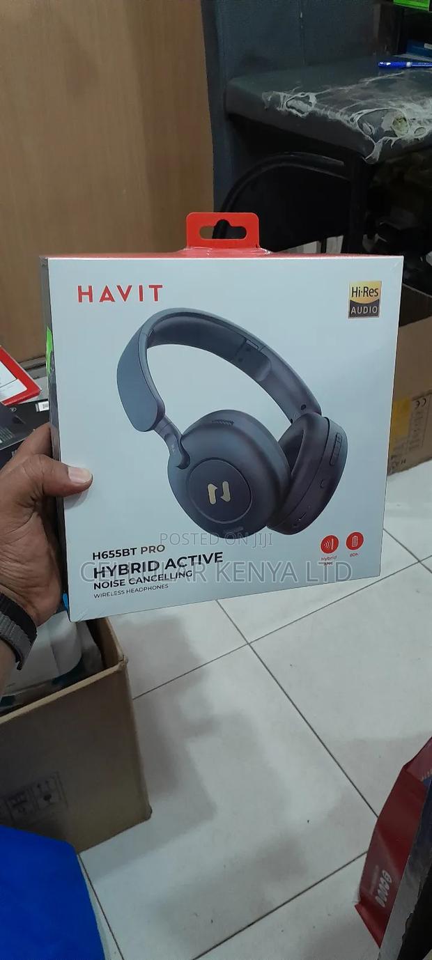 HAVIT H655BT Pro Active Nosie Cancellation Wireless Headset - main view