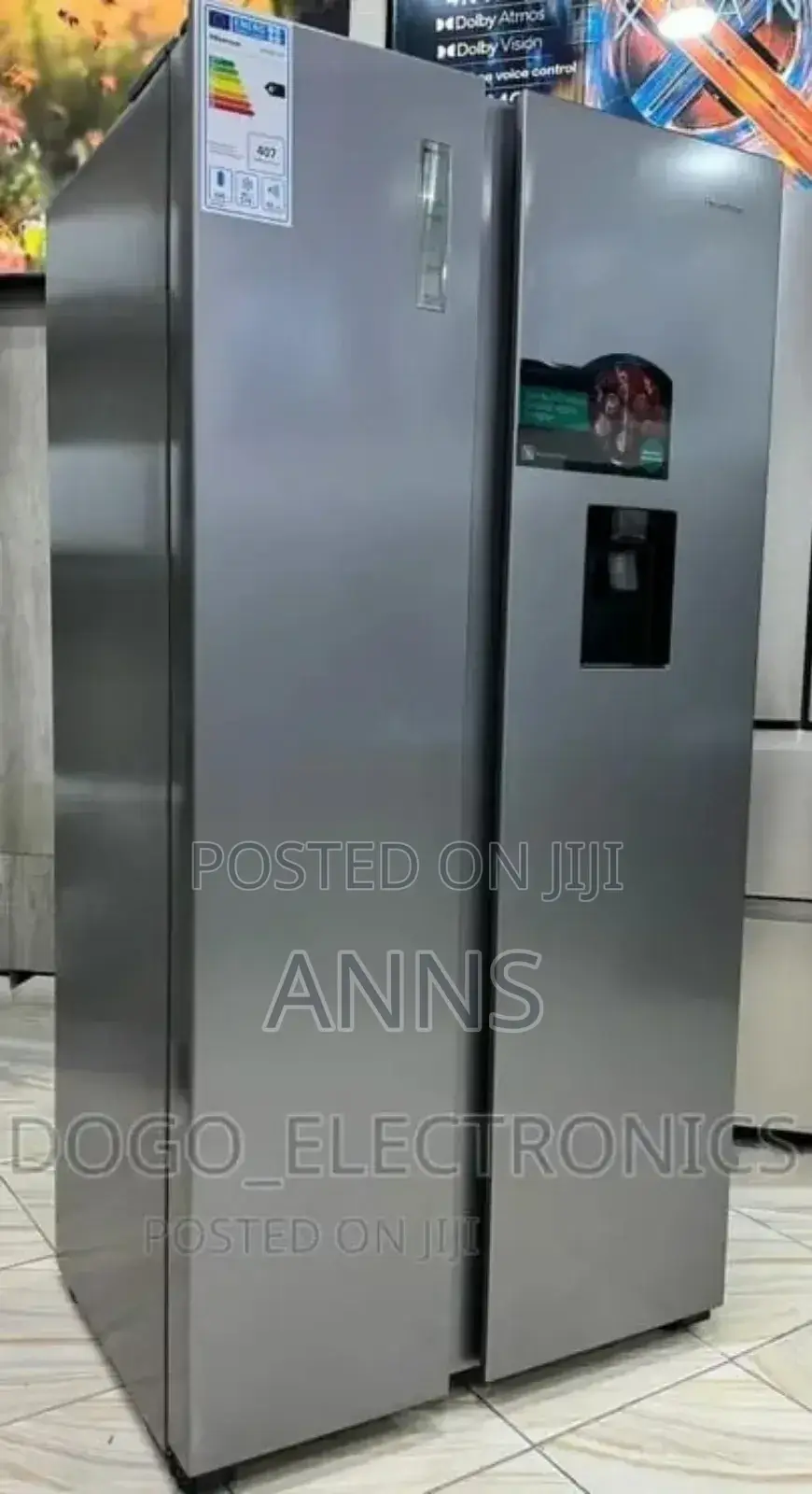518litres Fridge Hisense Side to Side