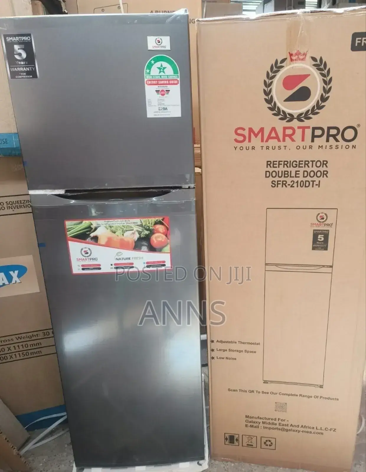 Smart Pro 170litres Double Door Fridge