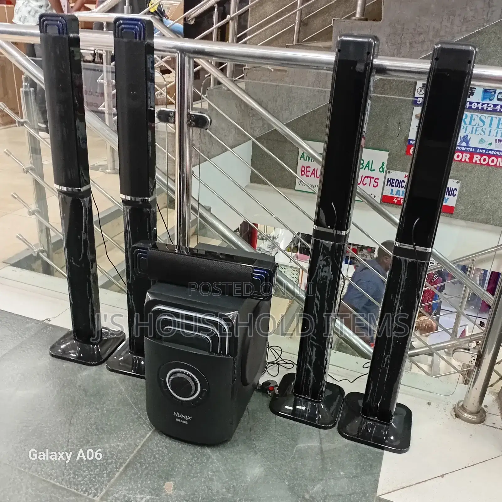 Nunix Multimedia Speaker 5.1nu-8806:Unmatched Sound for Home