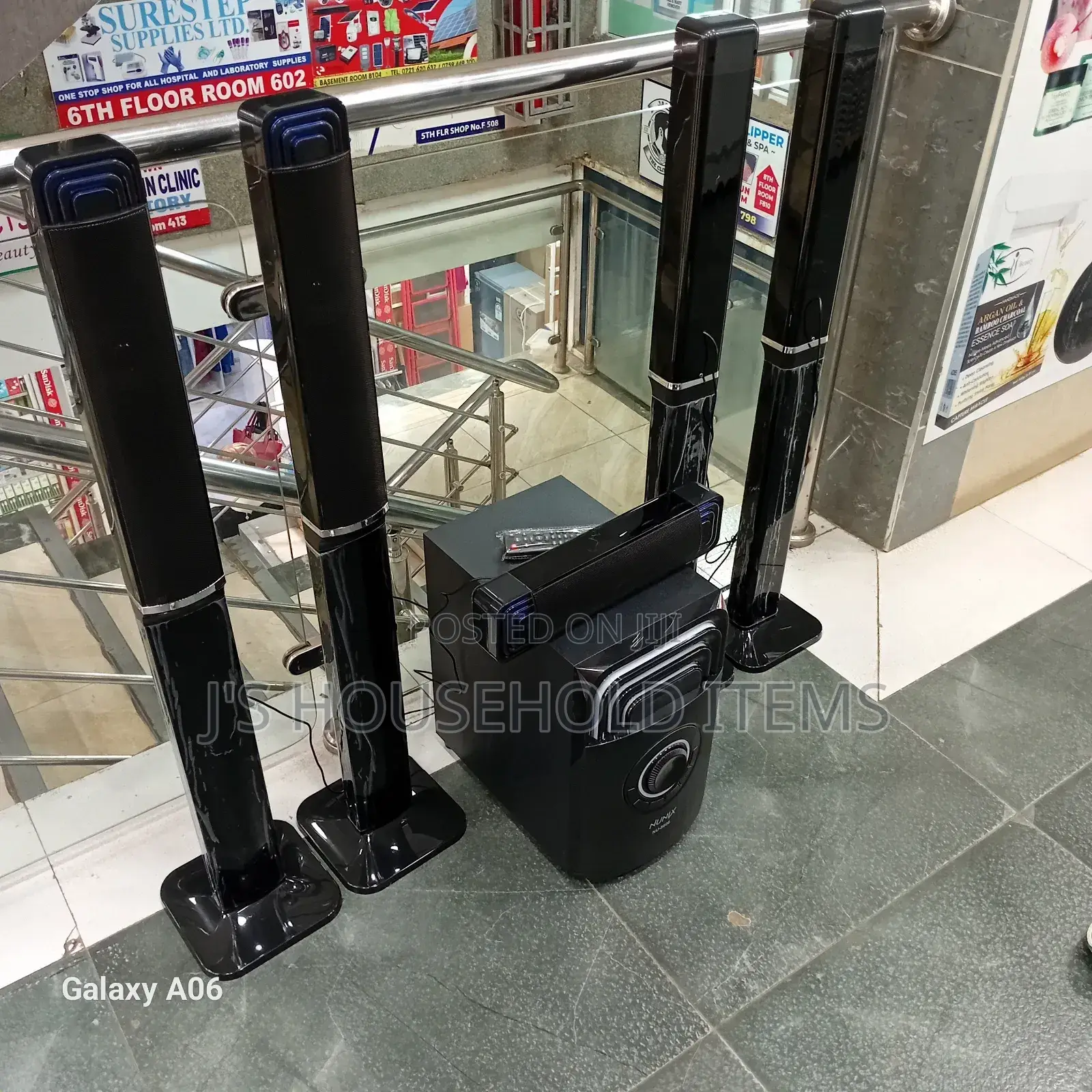 Elevate Your Sound System With Nunix 5.1 Speaker NU-8806