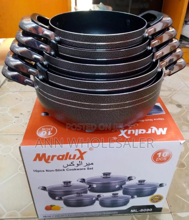 10pcs Miralux Nonstick Sufuria - main view