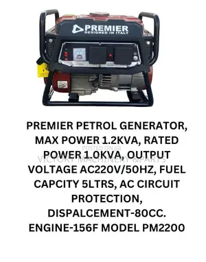 Petrol Generator 1.2kva