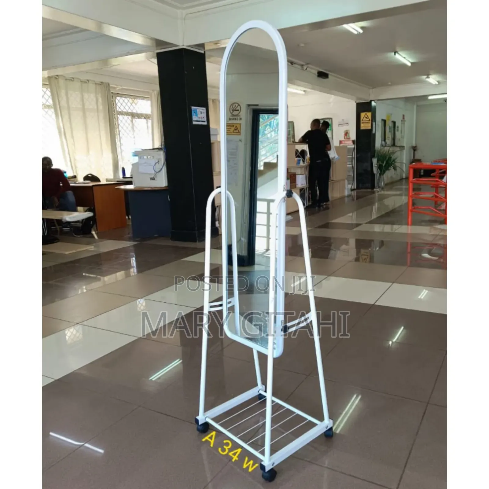White;Dressing Mirror Full Length